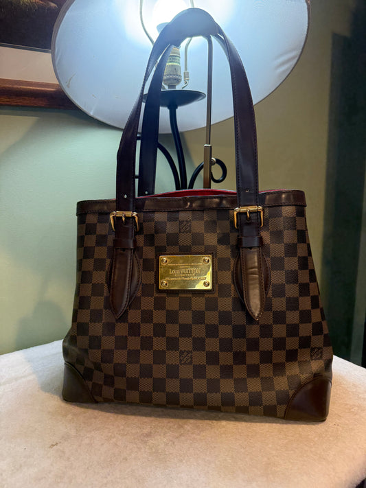 1655. Louis Vuitton Damier Ebene Hampstead MM