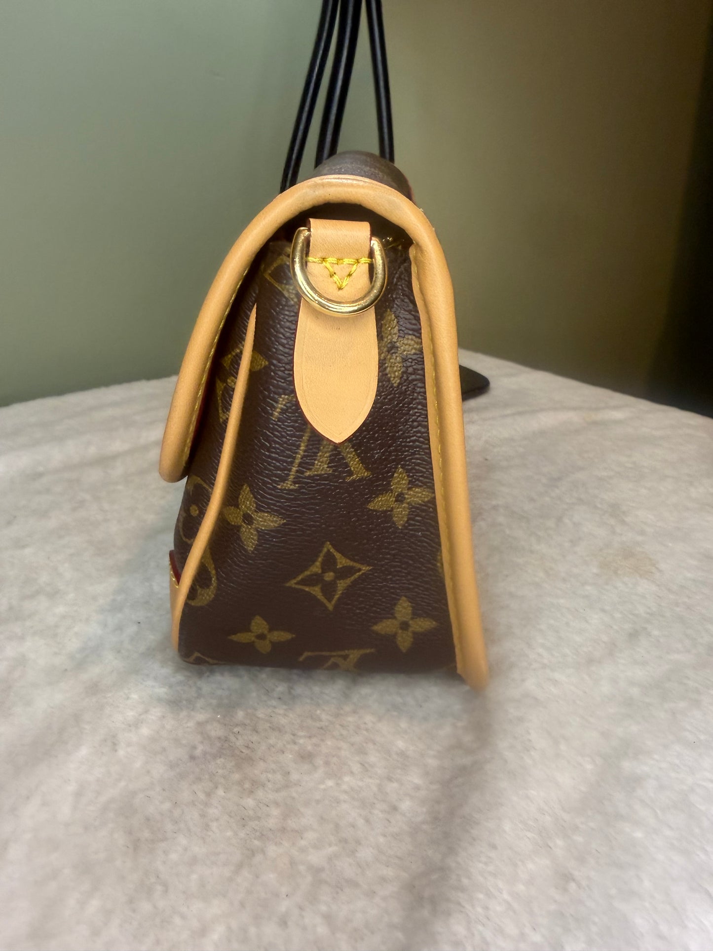 1490. Louis Vuitton Monogram Diane with Fuchsia Pink Interior and both Straps