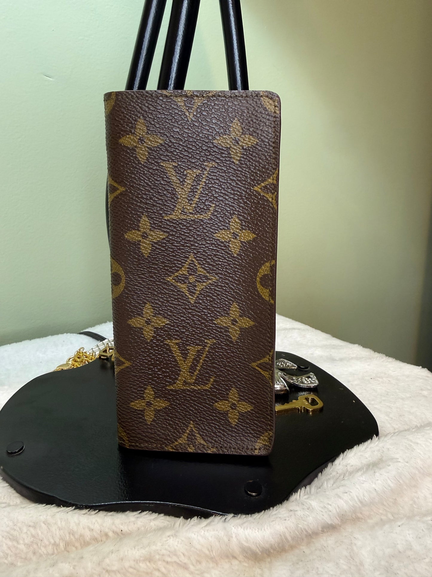 1202. Louis Vuitton Monogram Eye Glass Case