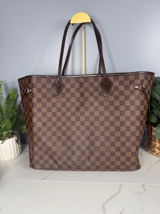 2237. Louis Vuitton Damier Ebene Neverfull GM