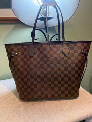 1603. Louis Vuitton Damier Ebene Neverfull MM