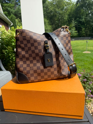 1769. Louis Vuitton Damier Ebene Odeon MM