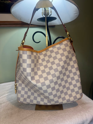 1289. Louis Vuitton Damier Azur Delightful PM