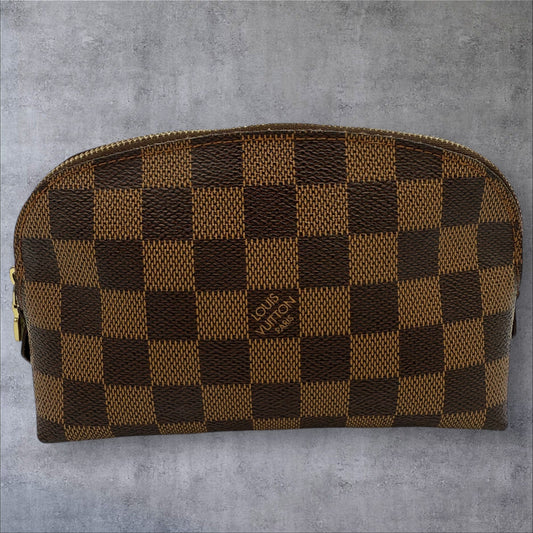 Louis Vuitton Damier Ebene Cosmetic Pouch PM
