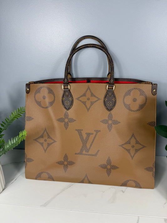 2280. Louis Vuitton Reverse Monogram OnTheGo GM
