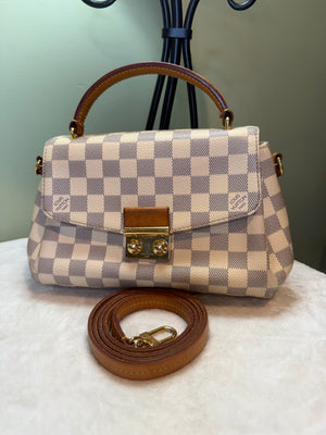 1917. Louis Vuitton Damier Azur Croisette