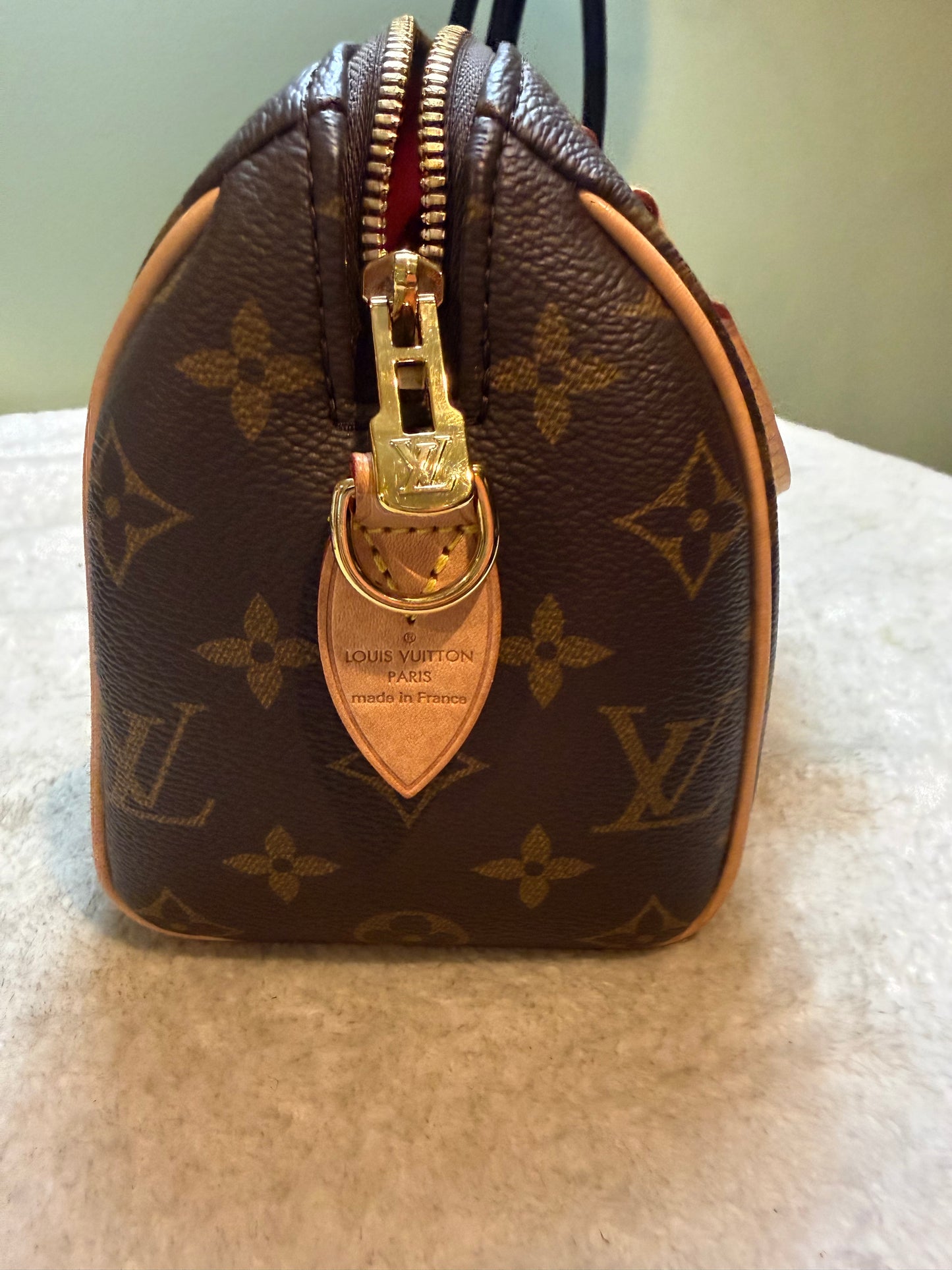 1667. Louis Vuitton Monogram Speedy 20 Bando