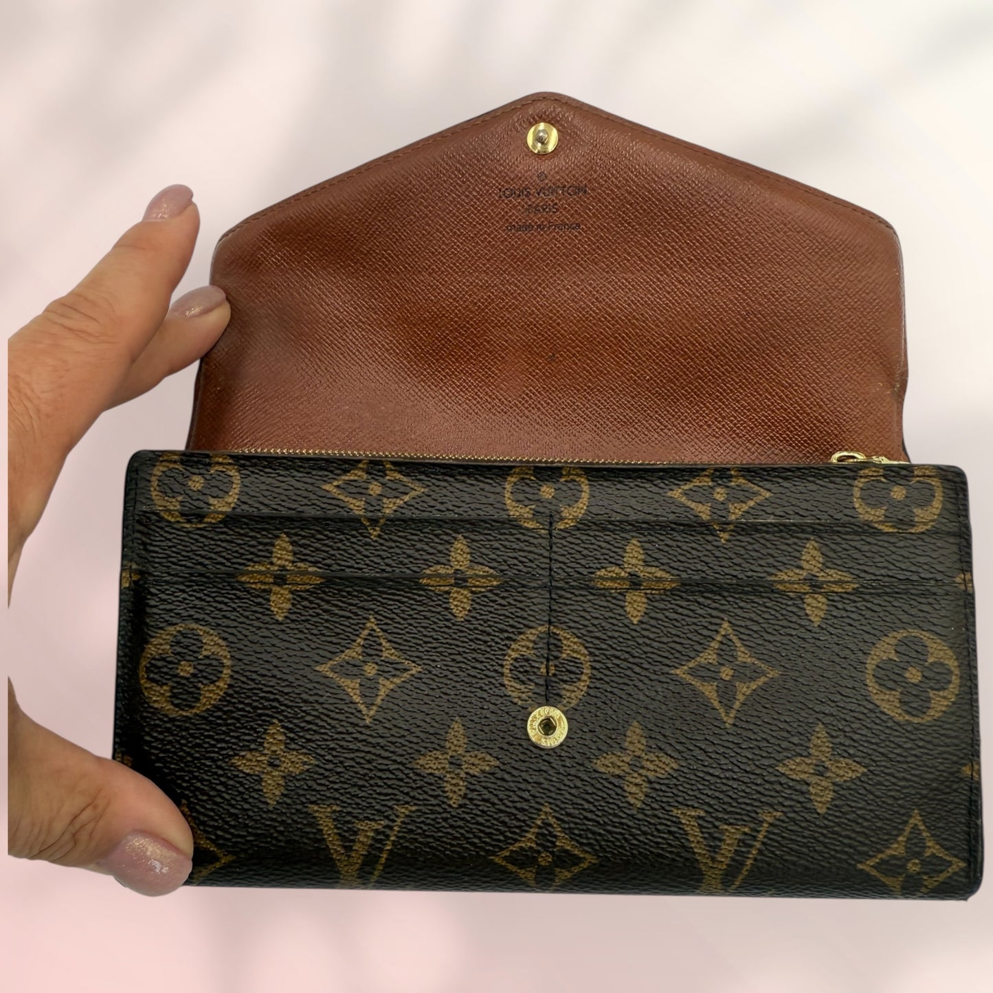 Louis Vuitton Monogram Sarah Wallet