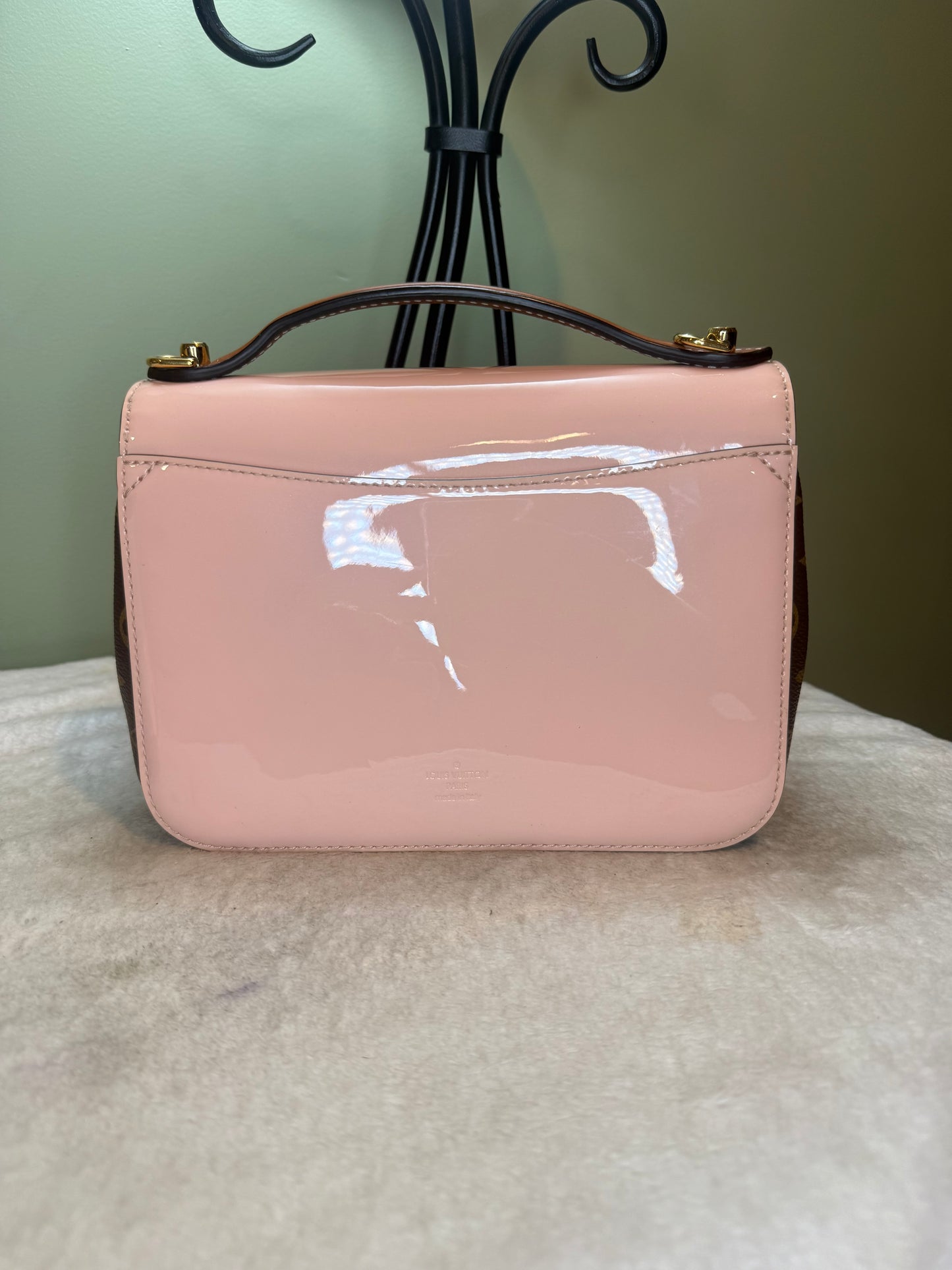 1505. Louis Vuitton Pink Cherrywood BB Bag