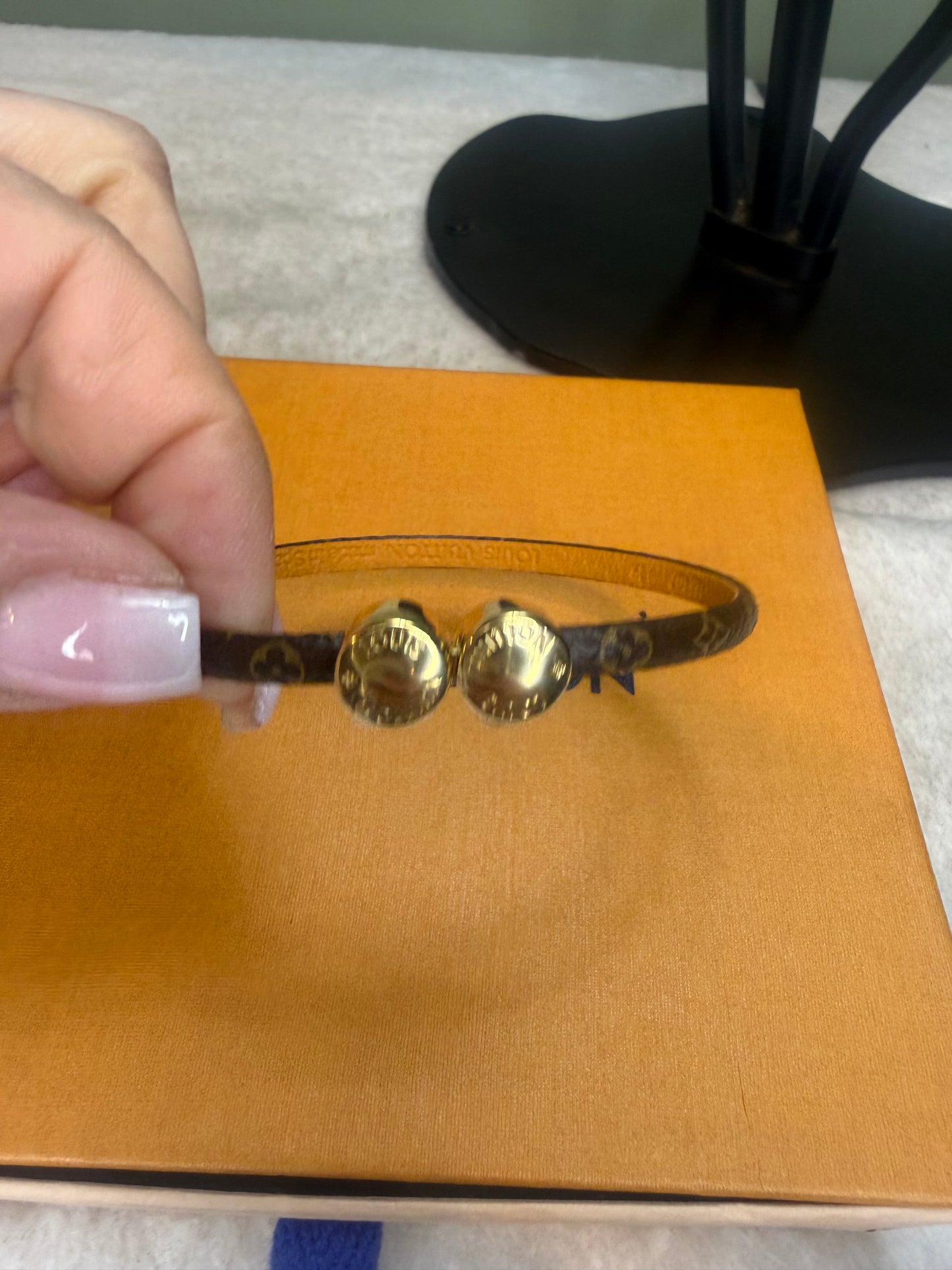 1407. Louis Vuitton Historic Mini Monogram Bracelet