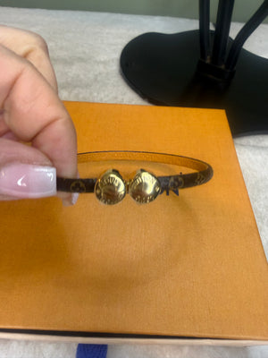 1407. Louis Vuitton Historic Mini Monogram Bracelet