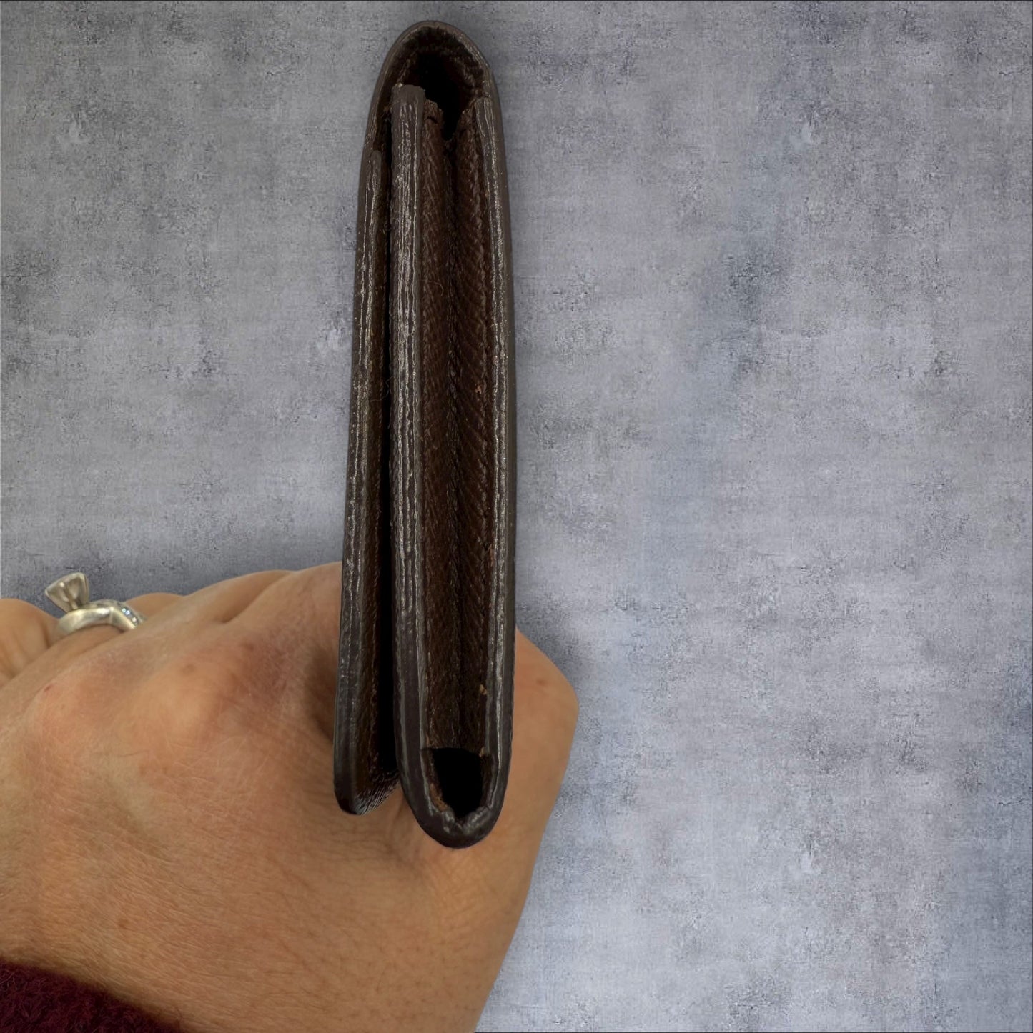 293. Louis Vuitton Damier Ebene Business Card Holder