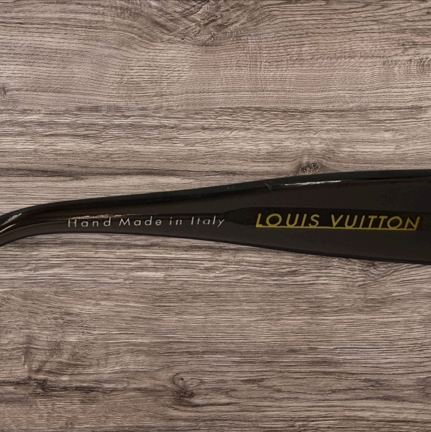 287. Louis Vuitton Ursula Strass Rhinestone Sunglasses Dark Brown