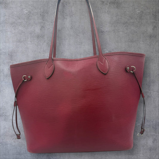 Louis Vuitton Epi Neverfull MM Fuchsia Pink