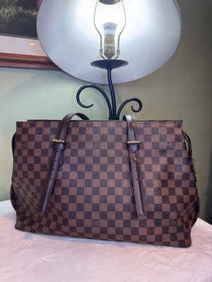 1716. Louis Vuitton Damier Ebene Chelsea Tote