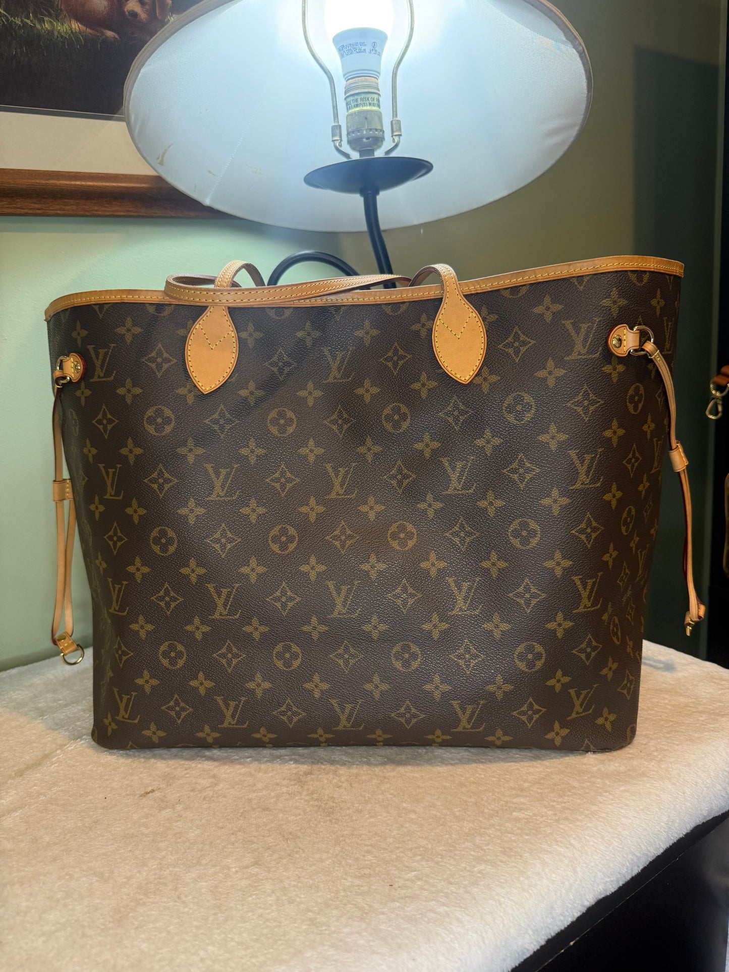 1264. Louis Vuitton Monogram Neverfull GM