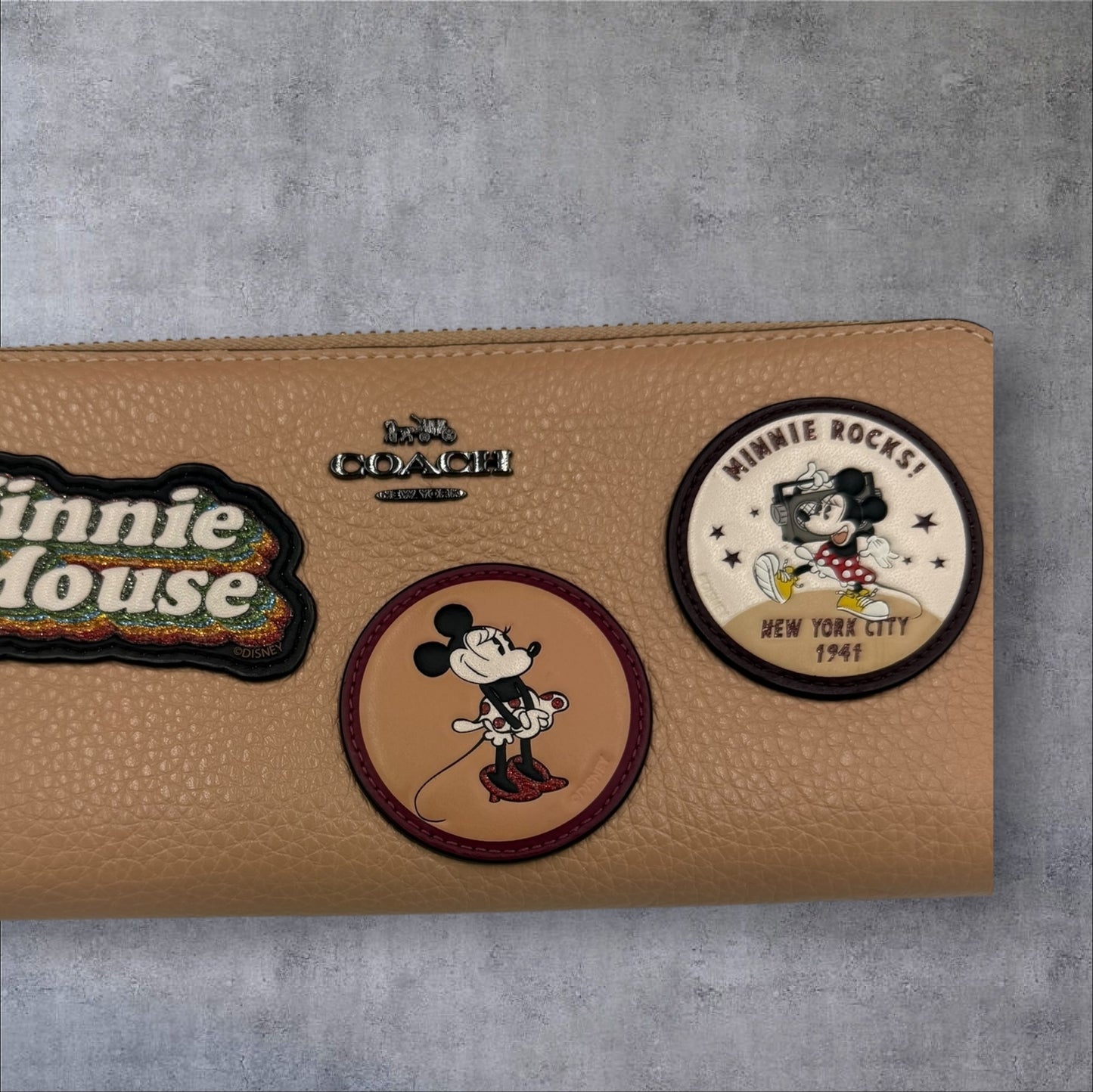 Special Edition Coach Minnie Mouse Tote Bag with Wallet bundle