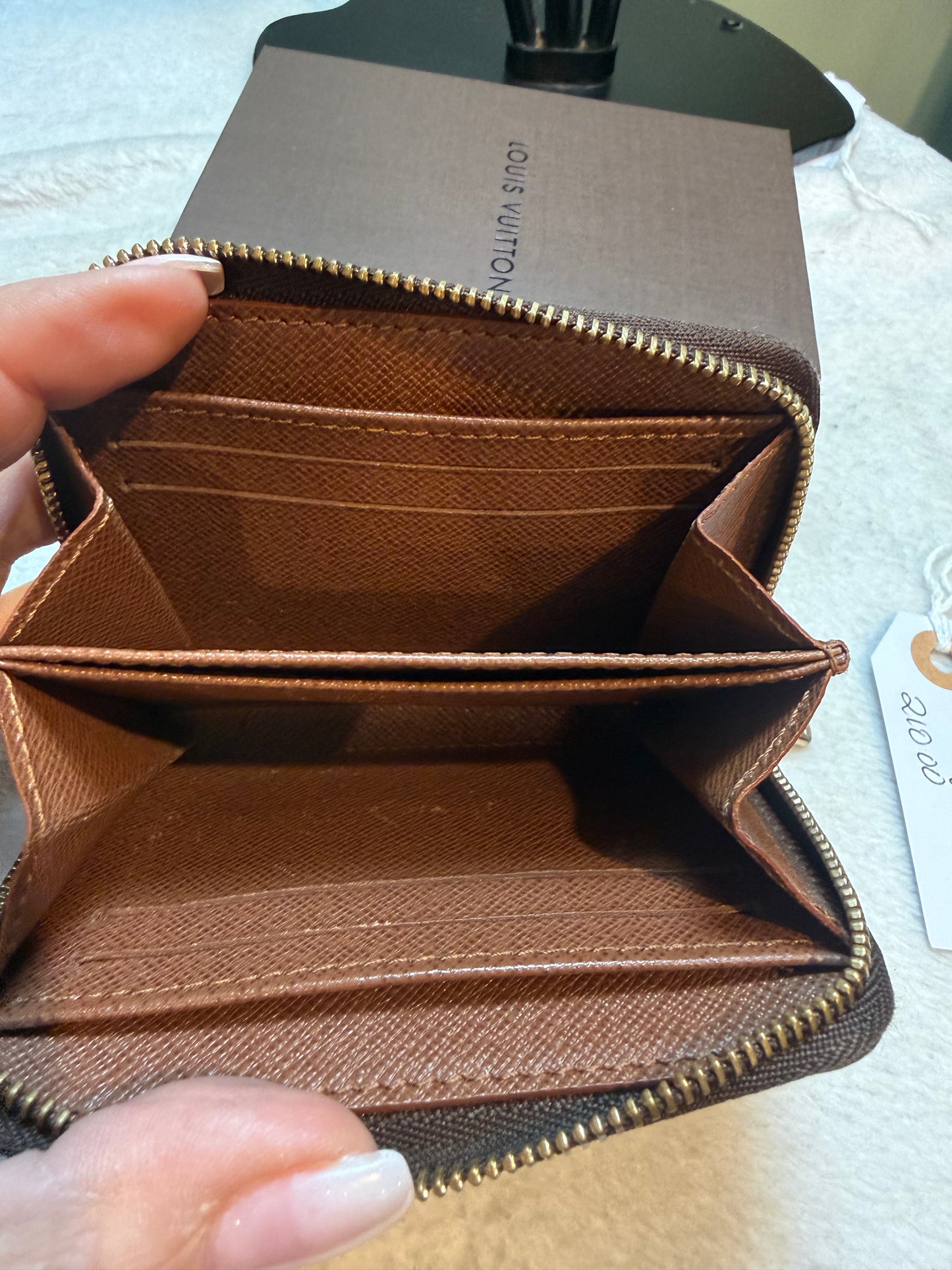 505. Louis Vuitton Monogram Compact Zippy Wallet