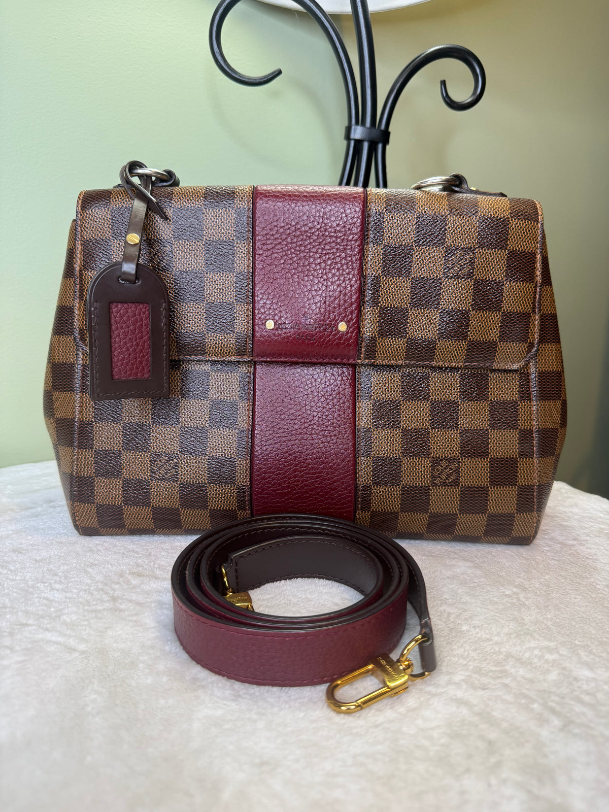 1996. Louis Vuitton Damier Ebene Bond Street MM