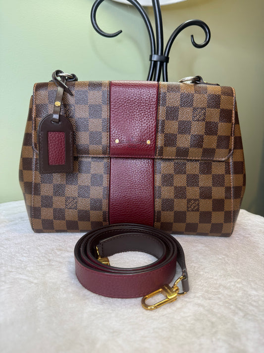 1996. Louis Vuitton Damier Ebene Bond Street MM