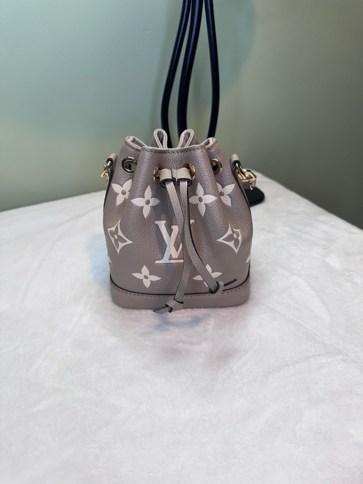 1731. Louis Vuitton Bicolor Monogram Empriente Nano Noe