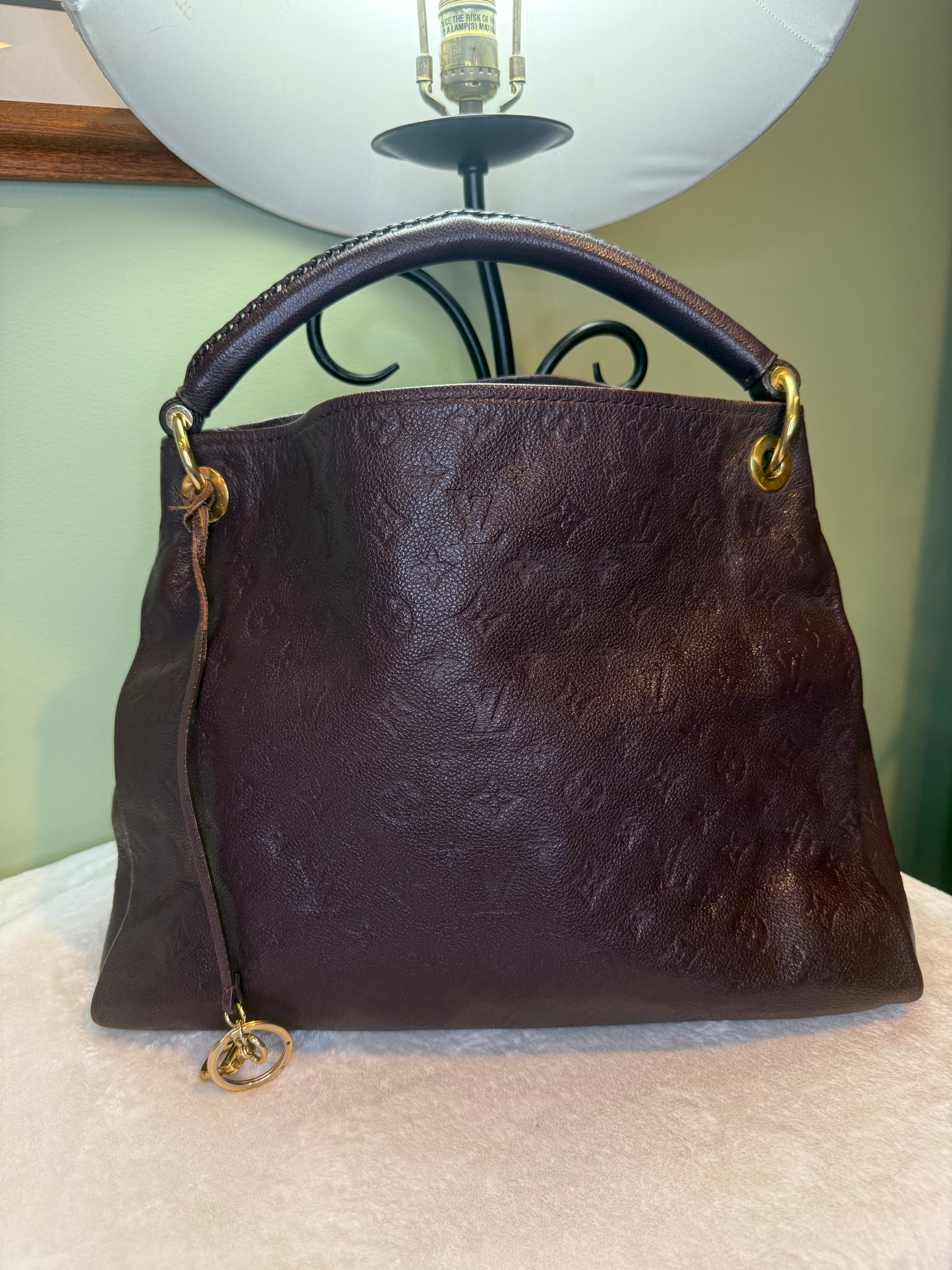 1838. Louis Vuitton Deep Purple Monogram Empriente Artsy MM