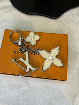 1739. Louis Vuitton Fleur d'Epi Bag Charm