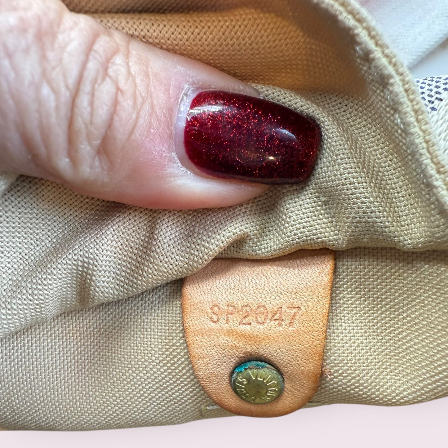 270. Louis Vuitton Damier Azur Speedy 25