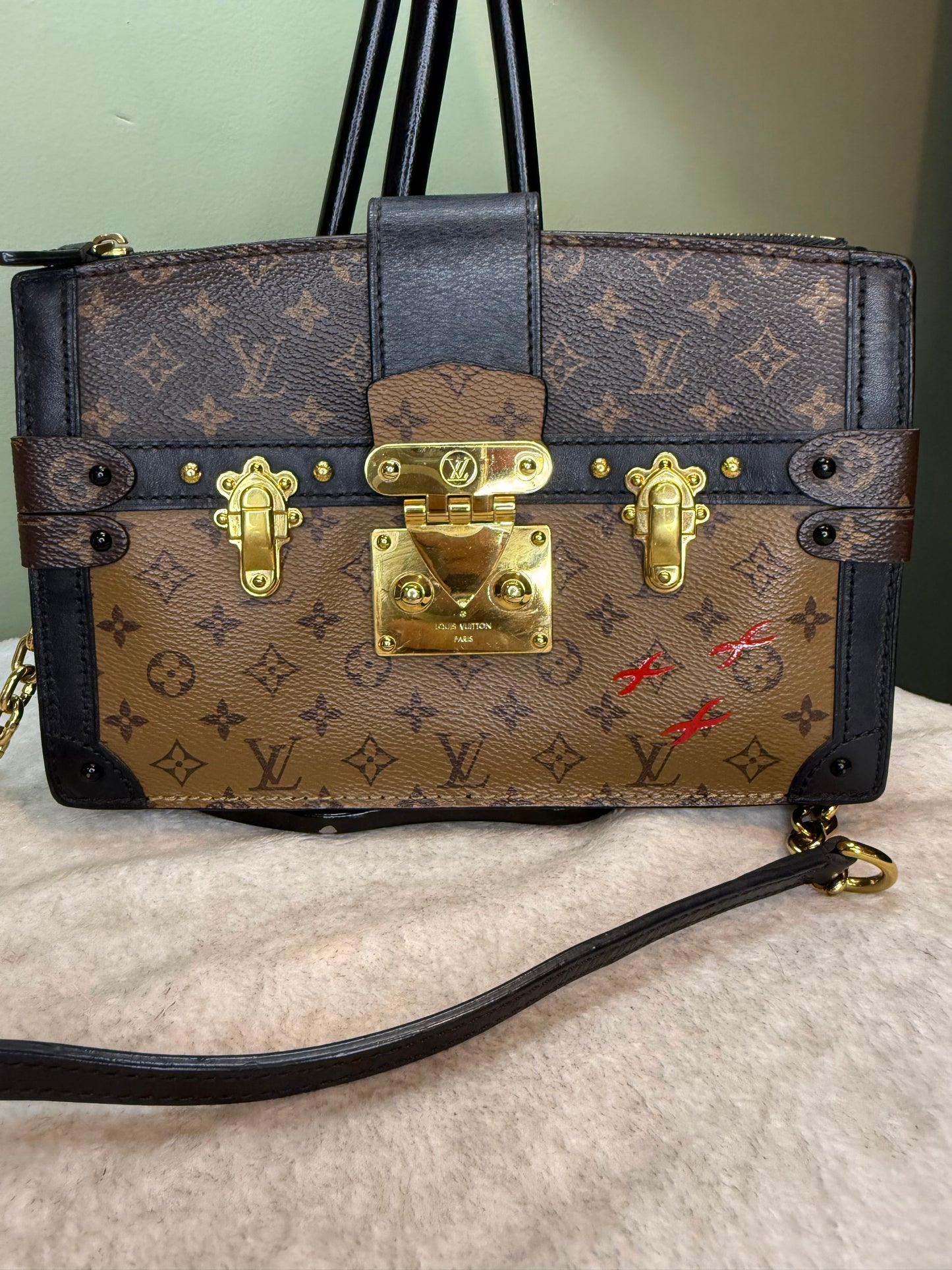 1354. Louis Vuitton Soft Trunk Reverse Monogram Bag