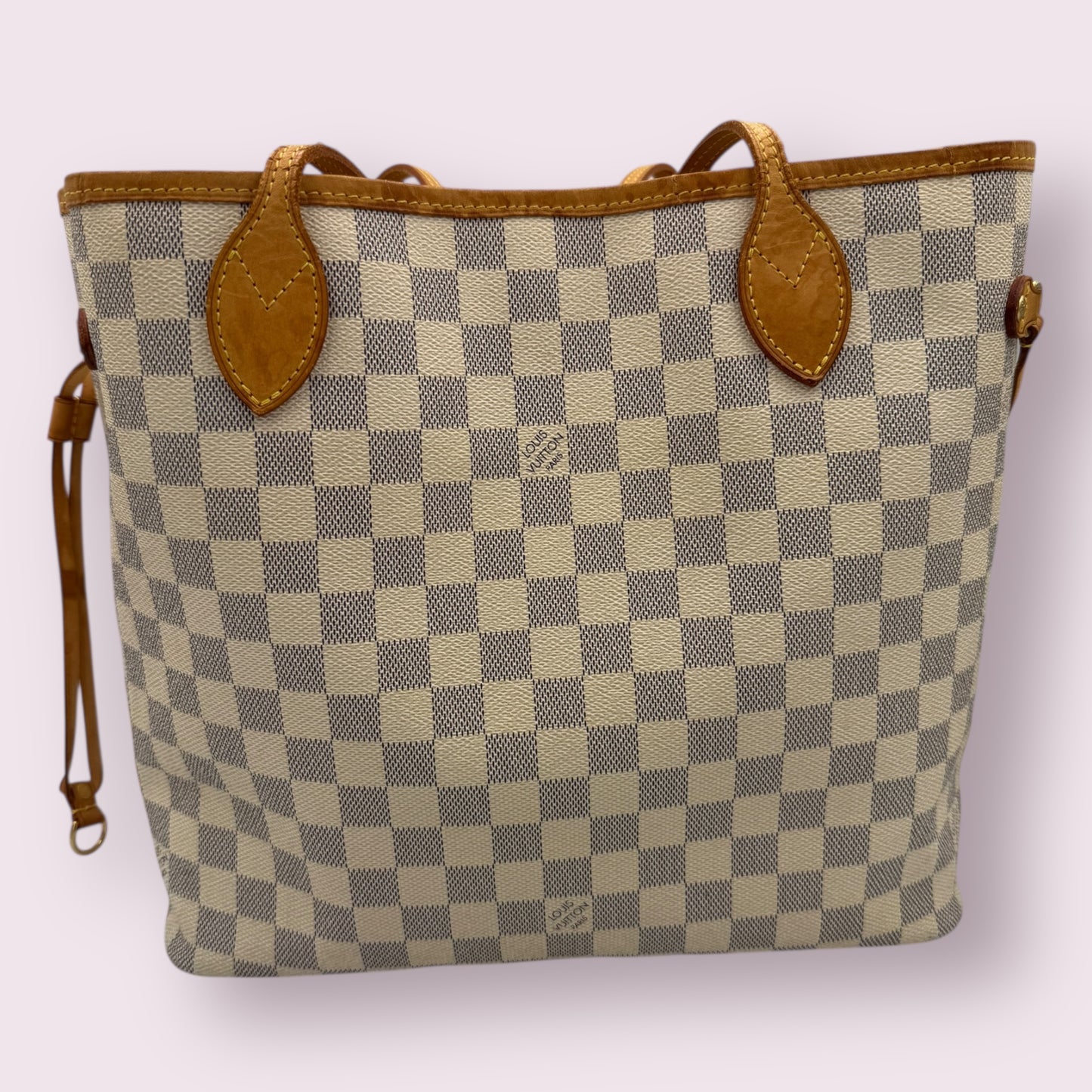 344. Louis Vuitton Damier Azur Neverfull MM