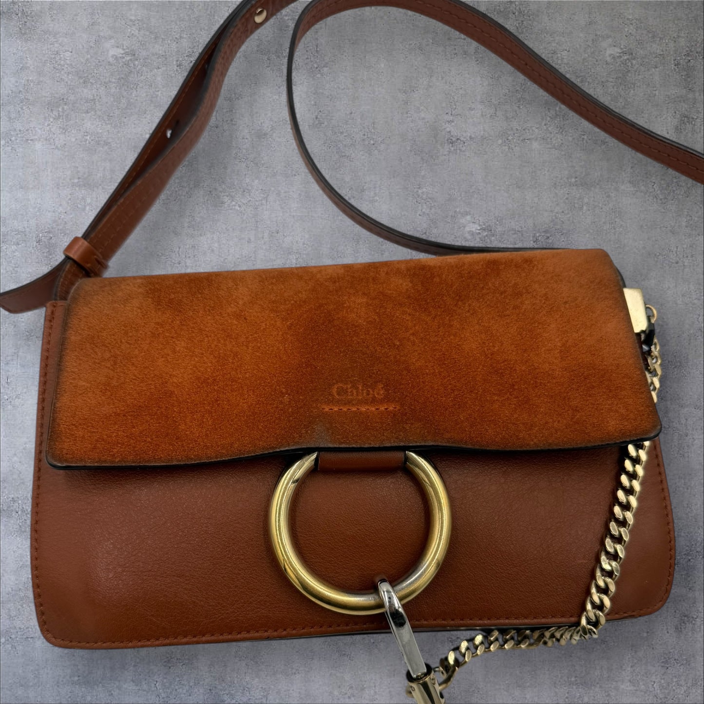 317. Chloe Faye Small Shoulder Bag