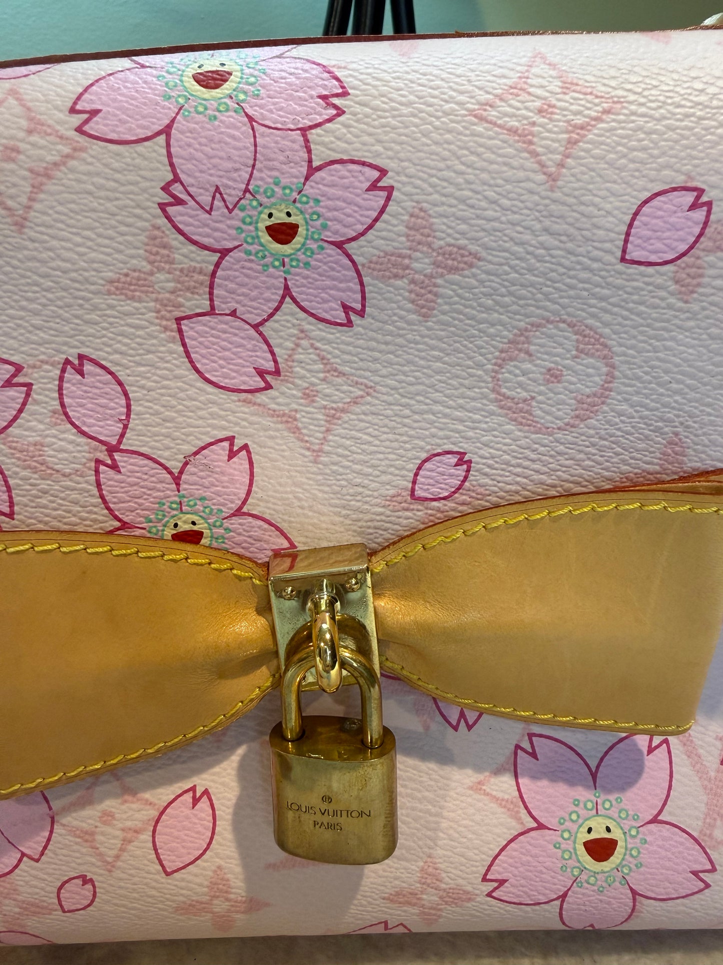 1636. Louis Vuitton Takashi Murakami Cherry Blossom Sac Retro PM