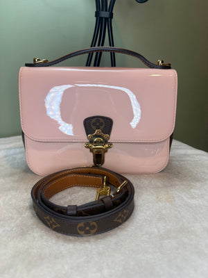 1505. Louis Vuitton Pink Cherrywood BB Bag