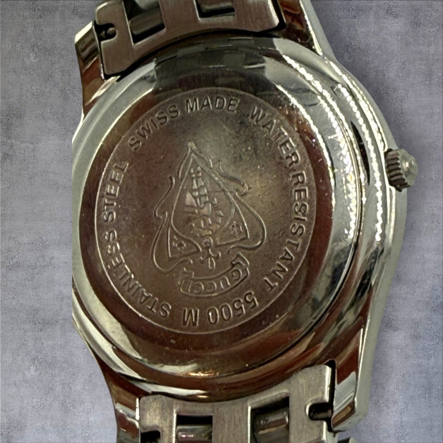 GUCCI Watches 5500M Stainless Steel Quartz Analog