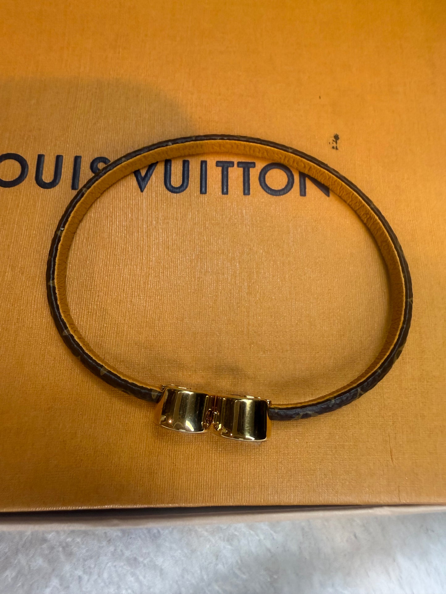 1407. Louis Vuitton Historic Mini Monogram Bracelet