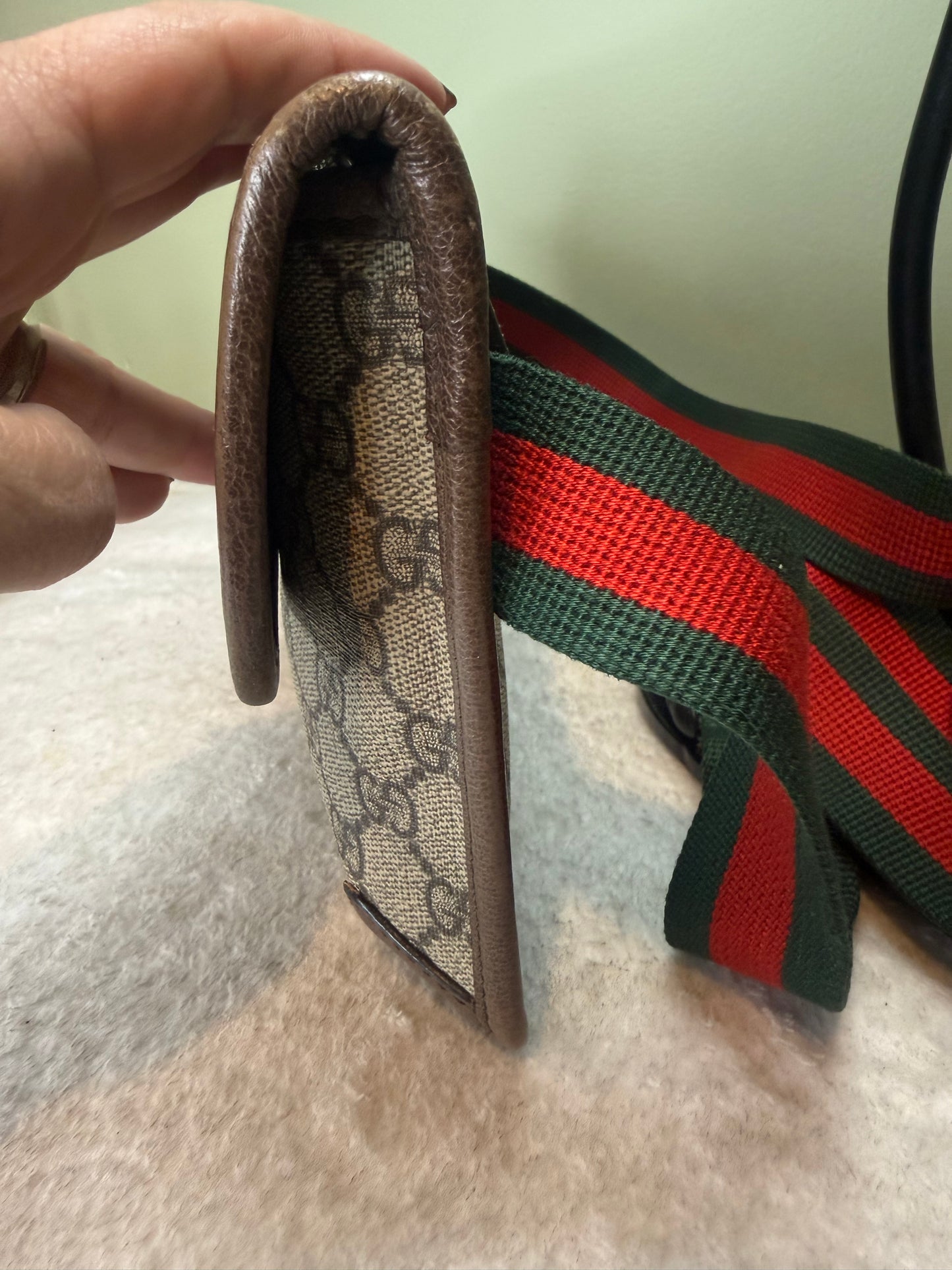 1244. Gucci Neo Vintage Ophidia Belt Bag