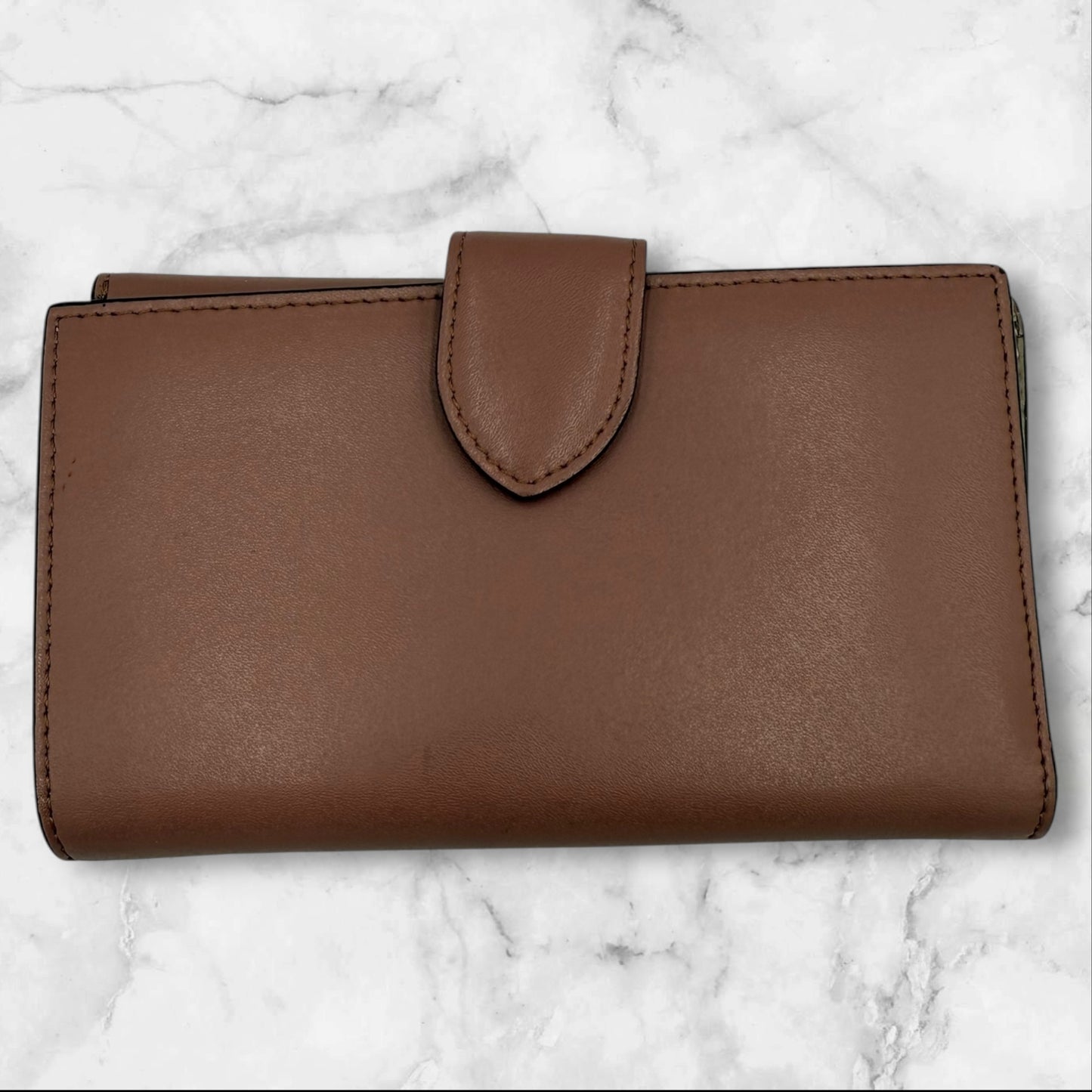 Fendi Compact Mauve Wallet