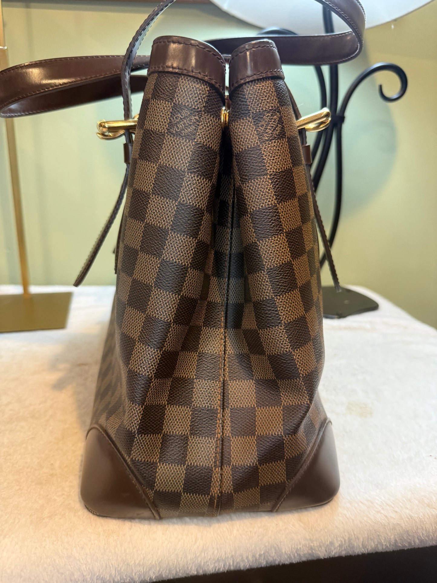 1655. Louis Vuitton Damier Ebene Hampstead MM