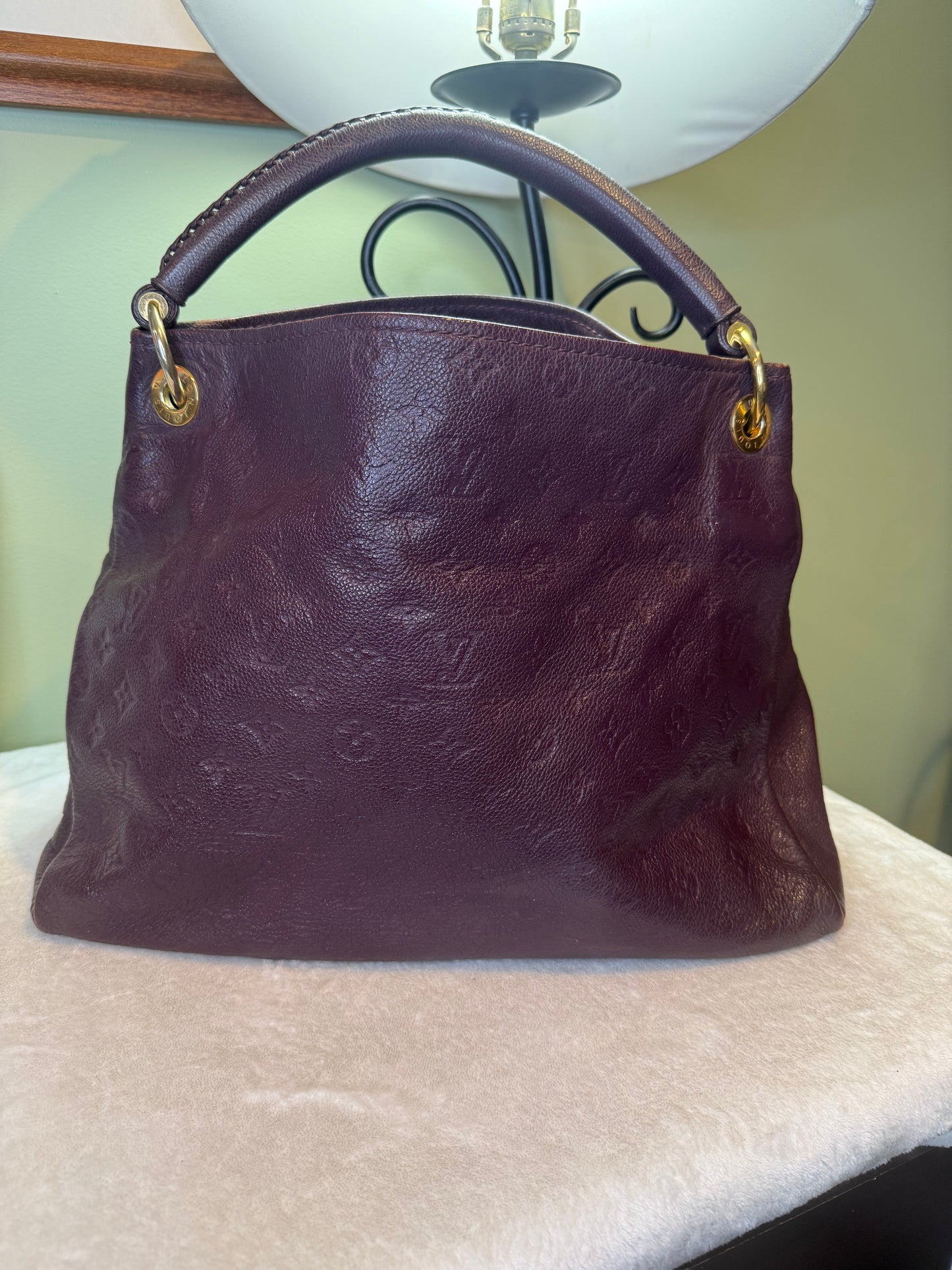 1838. Louis Vuitton Deep Purple Monogram Empriente Artsy MM