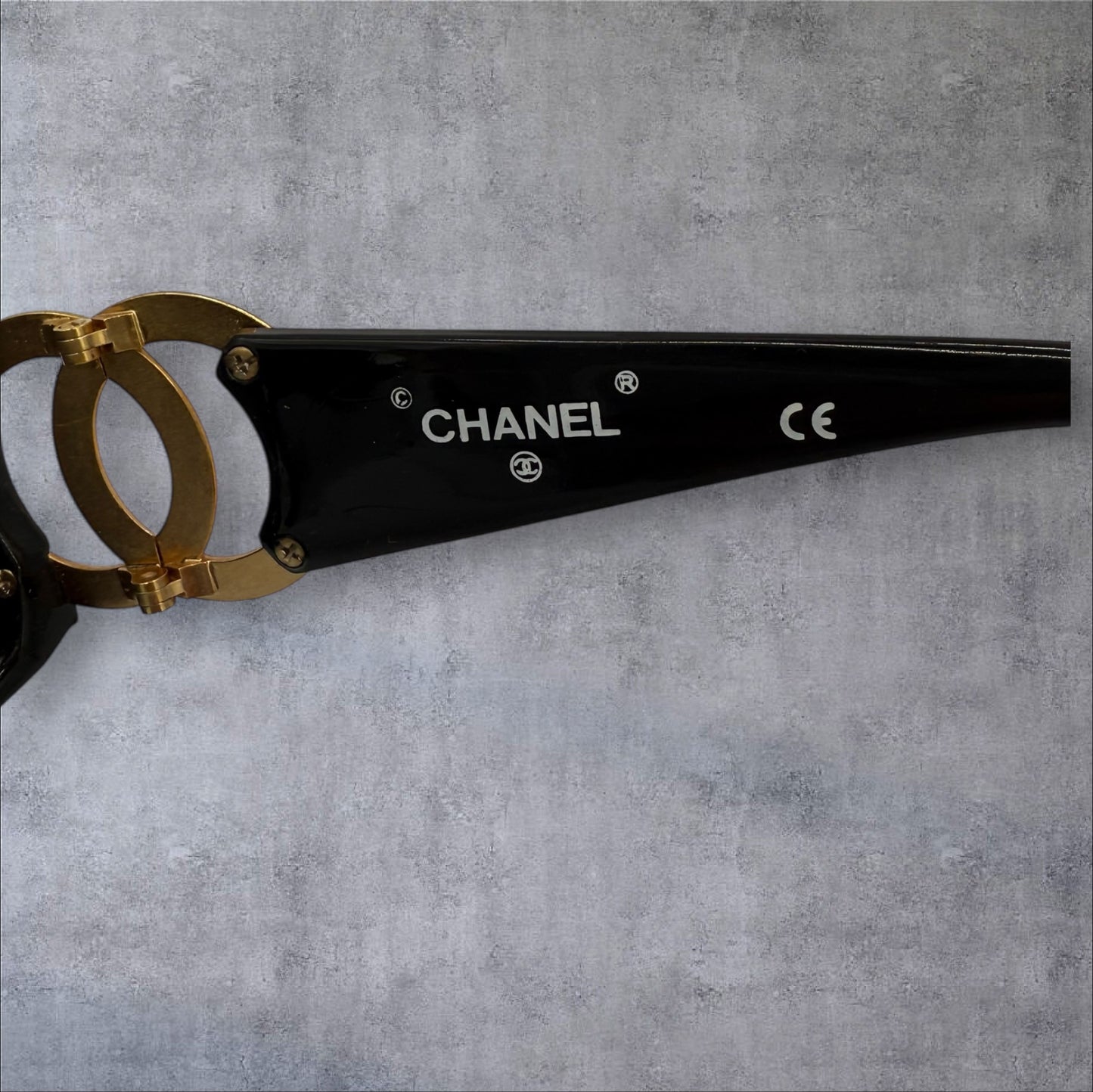 337. Chanel Black Sunglasses
