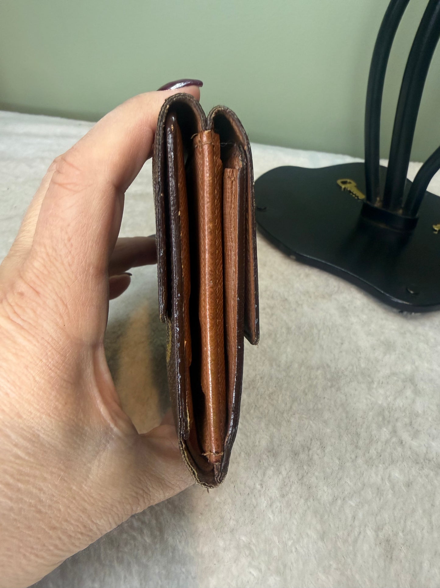 1260. Louis Vuitton Monogram Elise Compact Wallet