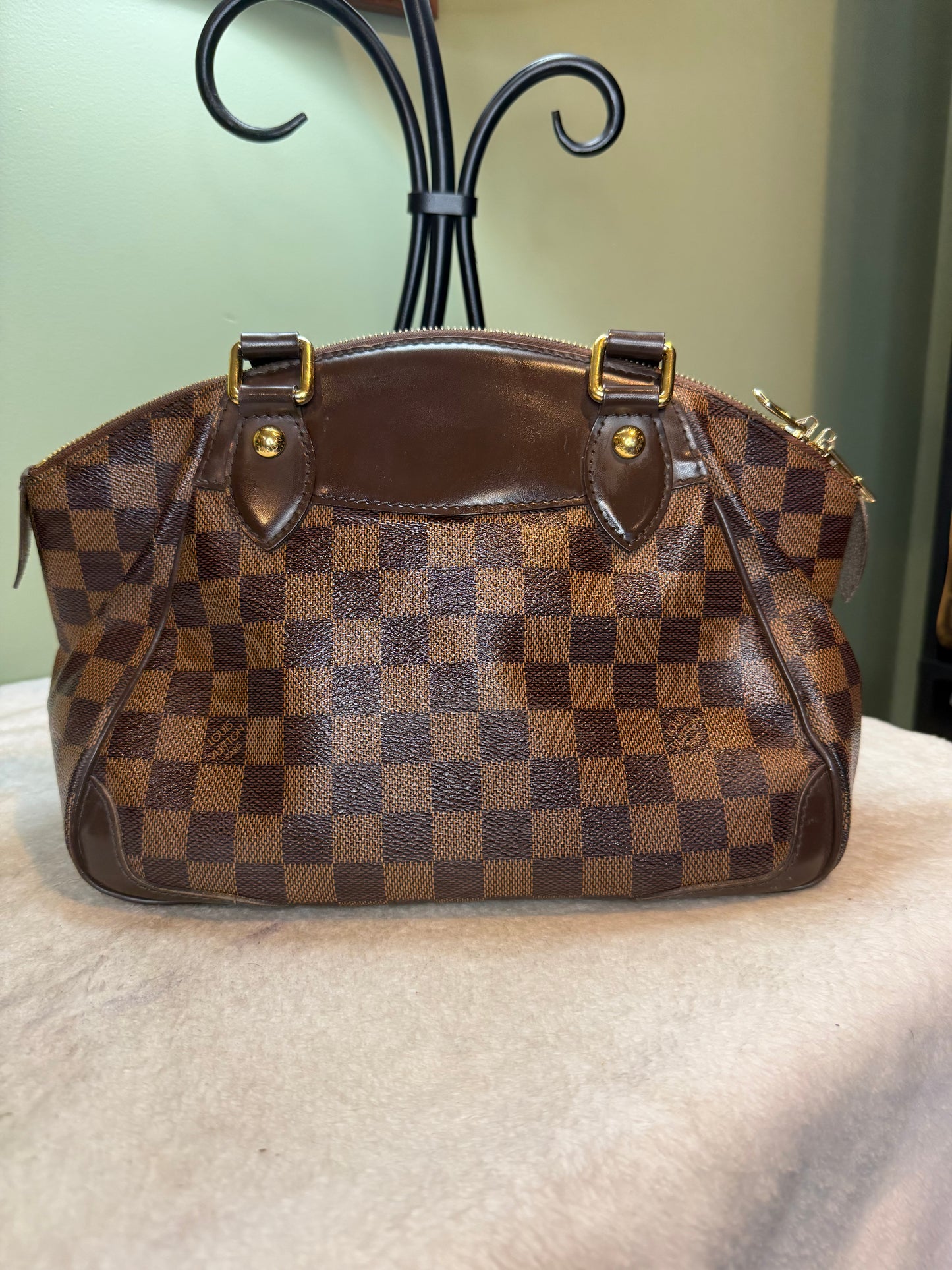 1417. Louis Vuitton Damier Ebene Verona PM