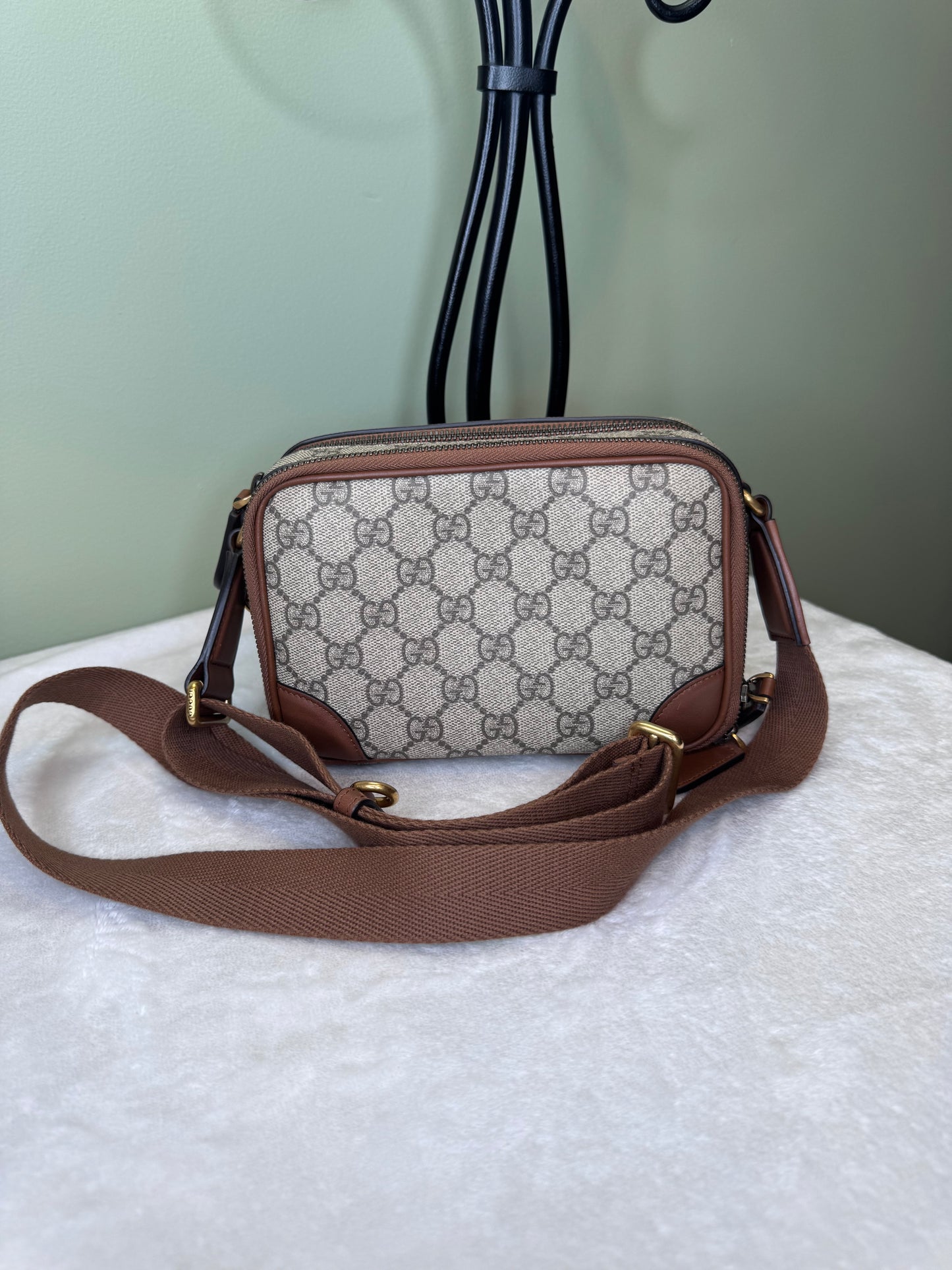 1729. Gucci GG Emblem Mini Bag
