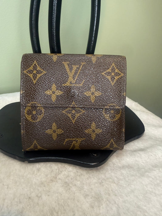 1260. Louis Vuitton Monogram Elise Compact Wallet