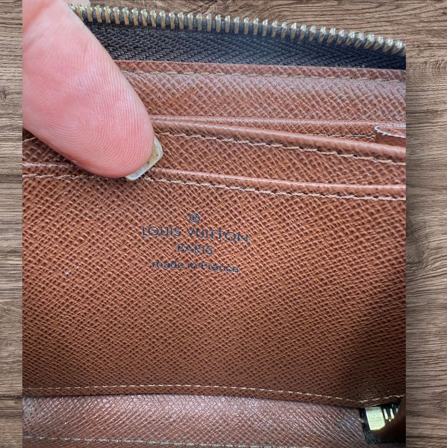 Louis Vuitton Compact Monogram Zippy Wallet