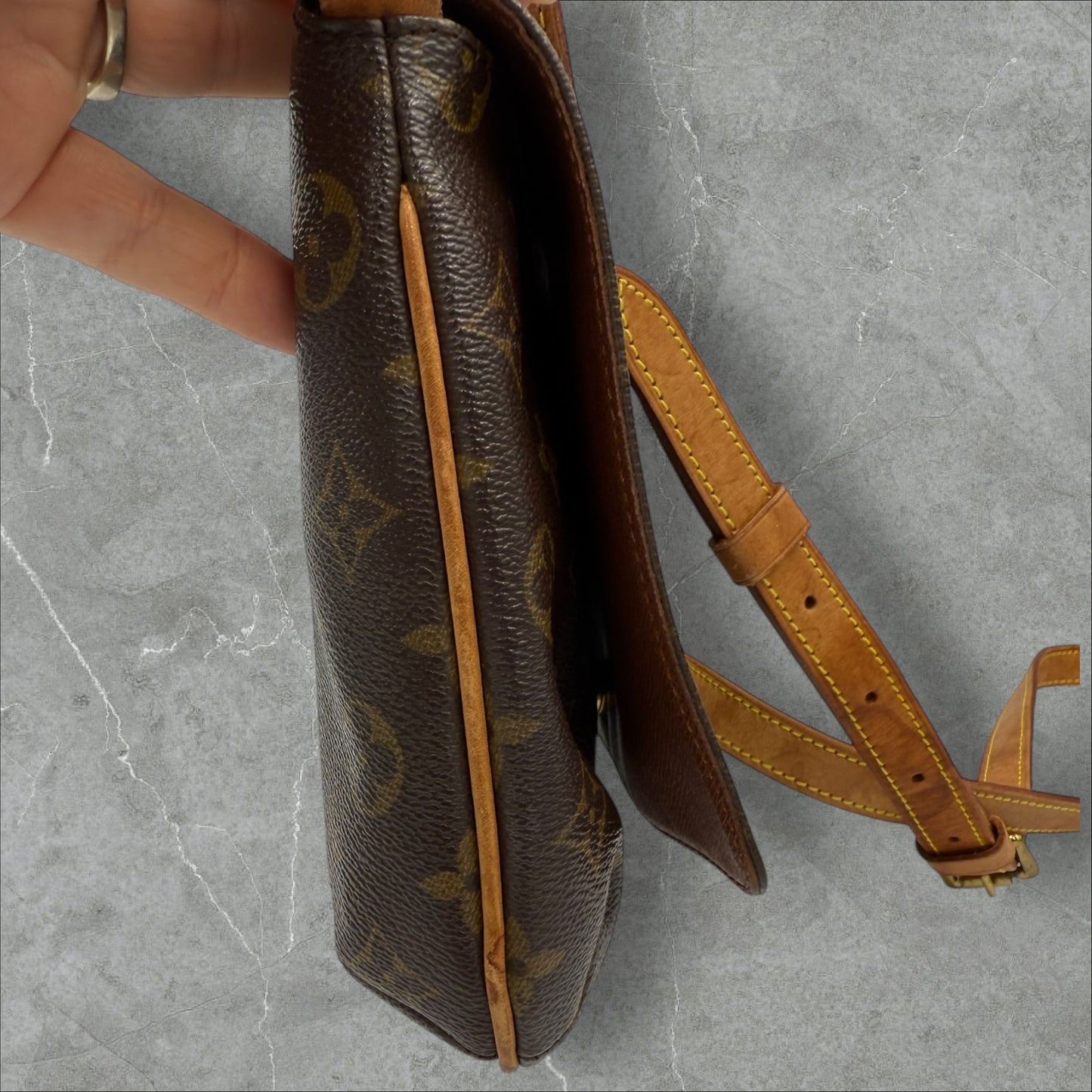 315. Louis Vuitton Monogram Musette Tango