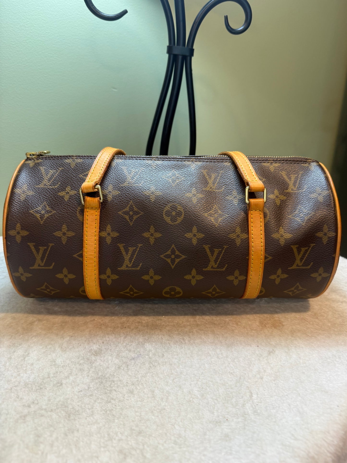 1700. Louis Vuitton Monogram Papillon 30 with mini Pouch