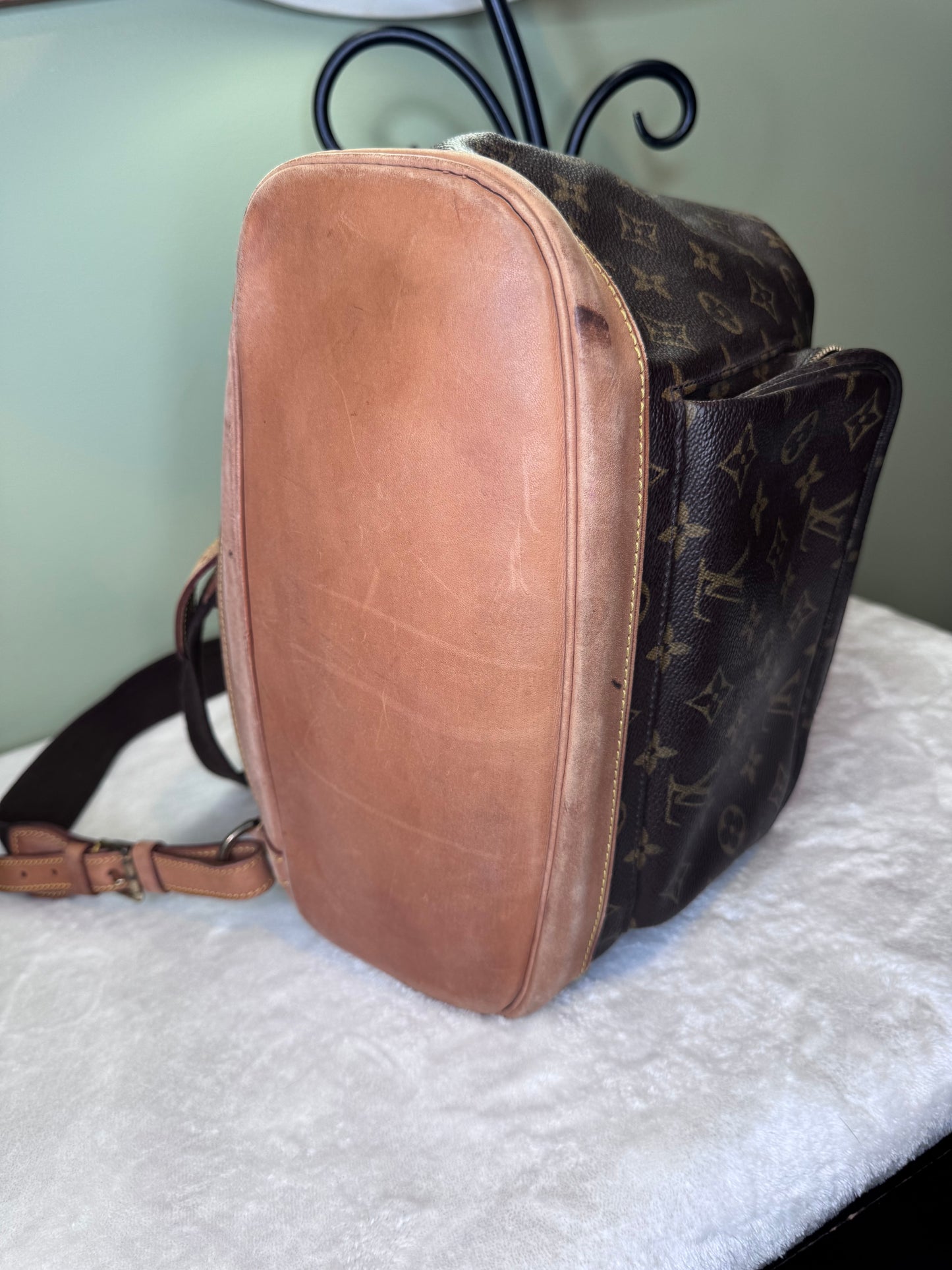 1730. Louis Vuitton Monogram Montsouris GM Backpack