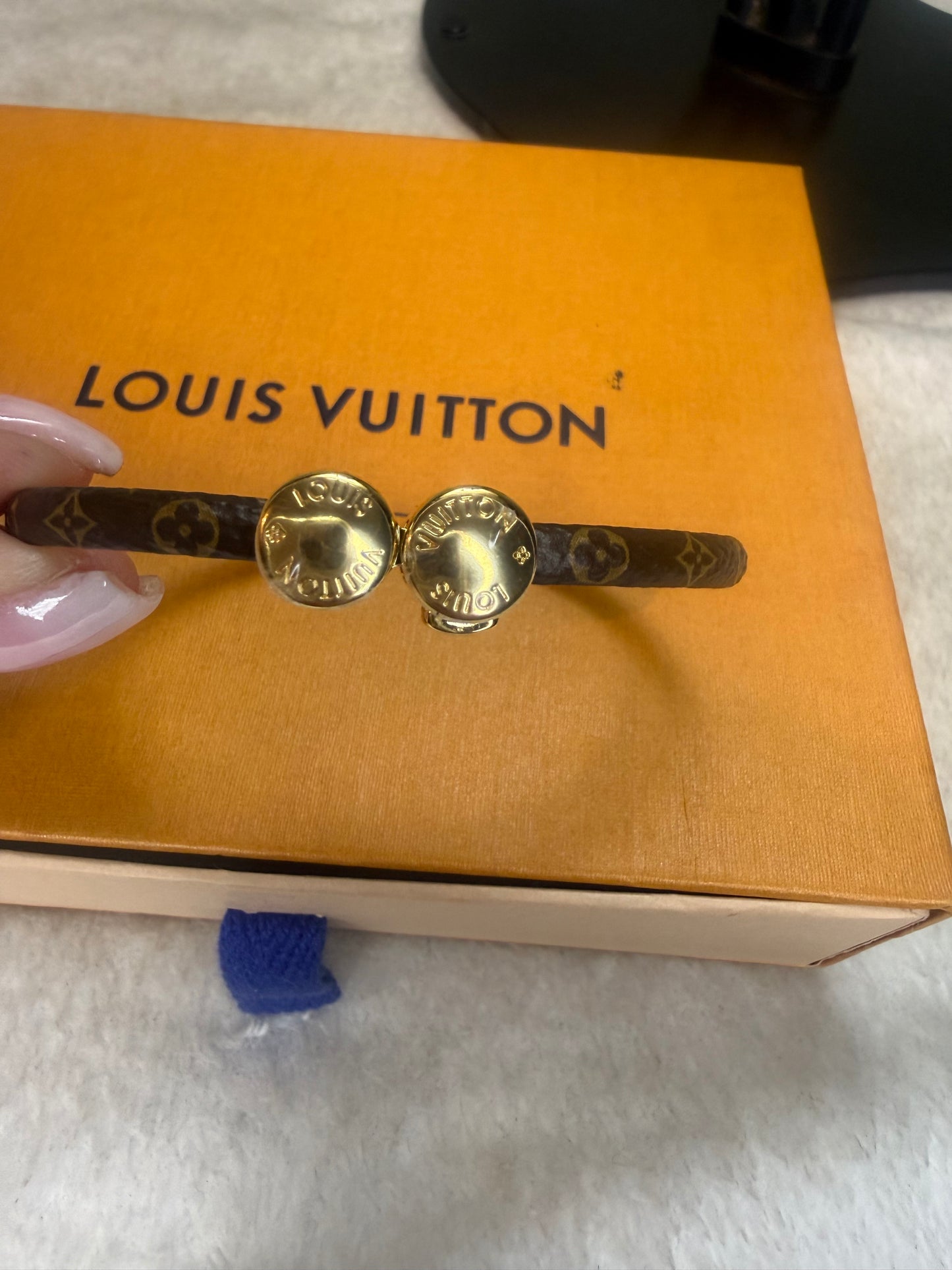1407. Louis Vuitton Historic Mini Monogram Bracelet