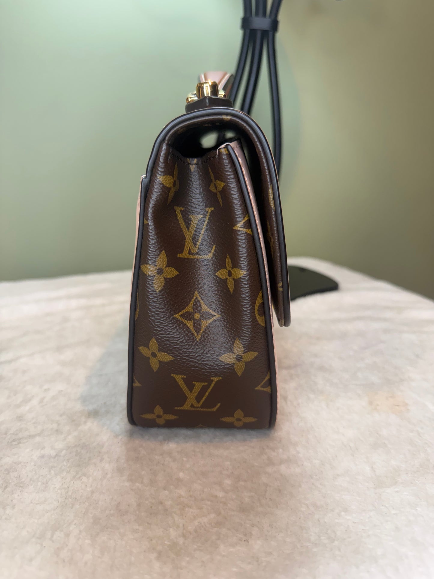 1505. Louis Vuitton Pink Cherrywood BB Bag